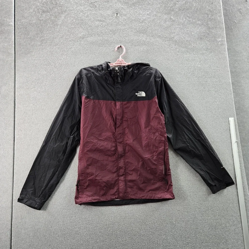 The North Face Men Jacket L Black Colorblock Quest Zip In Outer Shell‎ Dryvent